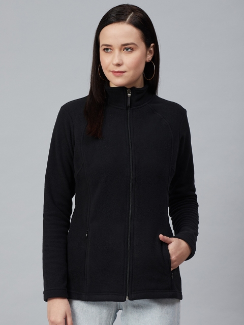 Marks & Spencer Women Black Solid Tailored Jacket