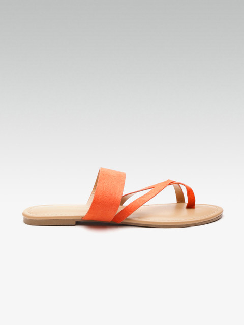 DOROTHY PERKINS Women Orange Solid One Toe Flats
DOROTHY PERKINS Women Orange Solid One Toe Flats