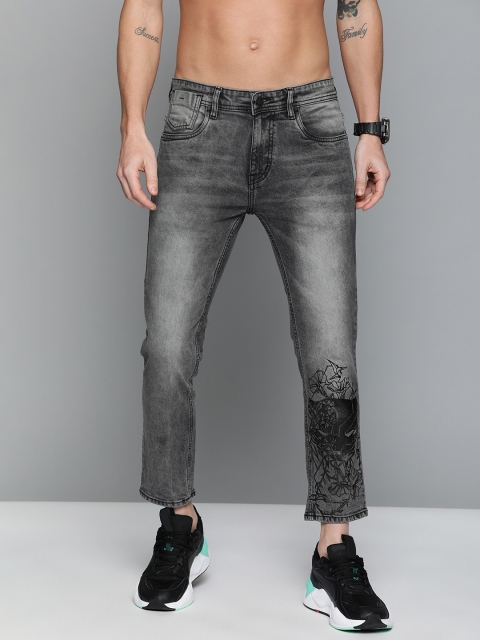 Kook N Keech Men Grey Skinny Fit Mid-Rise Clean Look Stretchable Jeans with Printed Detail
Kook N Keech Men Grey Skinny Fit Mid-Rise Clean Look Stretchable Jeans with Printed Detail