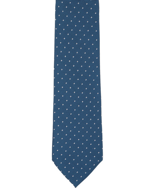 Peter England Blue Woven Design Broad Tie 
Peter England Blue Woven Design Broad Tie
