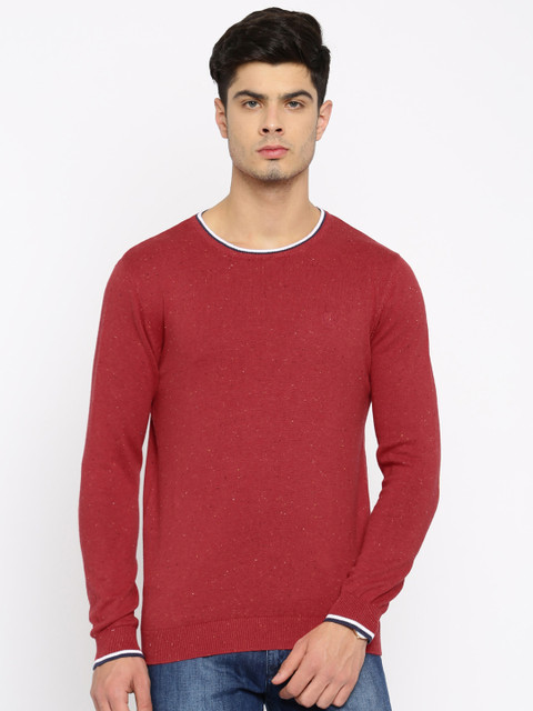 Van Heusen Sport Men Red Self-design Sweater
Van Heusen Sport Men Red Self-design Sweater