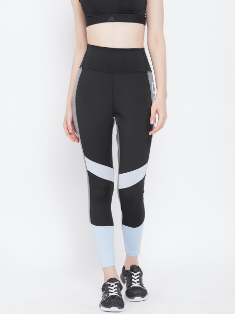 ADIDAS Women Black & Blue Design 2 Move High Rise LO 7/8 Colourblocked Training Tights
ADIDAS Women Black & Blue Design 2 Move High Rise LO 7/8 Colourblocked Training Tights