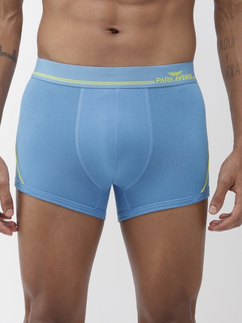 Park Avenue Men Blue Solid Trunk PZTM00018