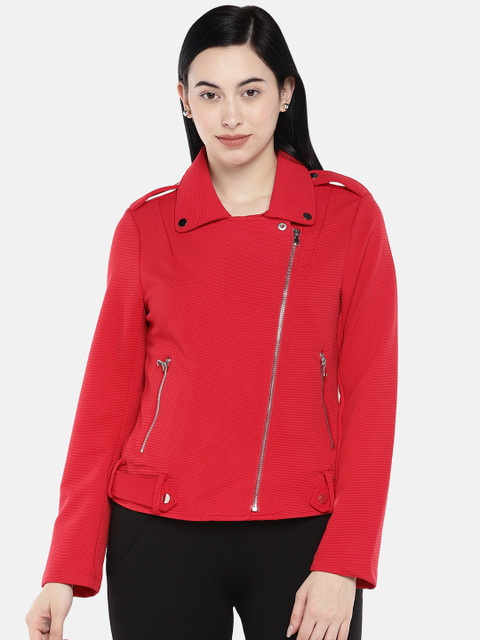 Deal Jeans Women Red Solid Jacket
Deal Jeans Women Red Solid Jacket
