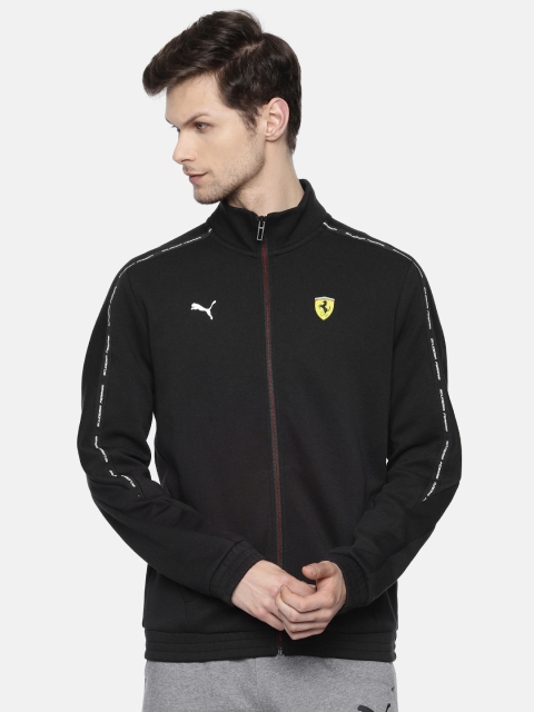 PUMA Motorsport Men Black Solid Sporty Jacket
