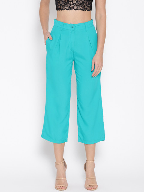Alsace Lorraine Paris Women Blue Straight Fit 3/4th Solid Regular Trousers
Alsace Lorraine Paris Women Blue Straight Fit 3/4th Solid Regular Trousers