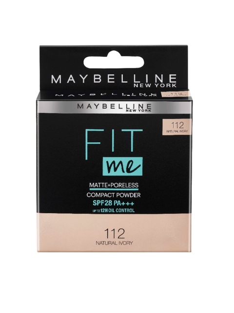 Maybelline New York Fit Me Matte Poreless Compact Powder - 112 Natural Ivory, 8g, Beige
Maybelline New York Fit Me Matte Poreless Compact Powder - 112 Natural Ivory, 8g, Beige