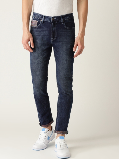 United Colors of Benetton Men Navy Blue Carrot Fit Mid-Rise Clean Look Stretchable Jeans
United Colors of Benetton Men Navy Blue Carrot Fit Mid-Rise Clean Look Stretchable Jeans