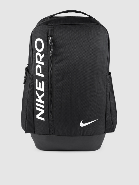 Nike Unisex Black Brand Logo Printed Vpr Power Football Backpack