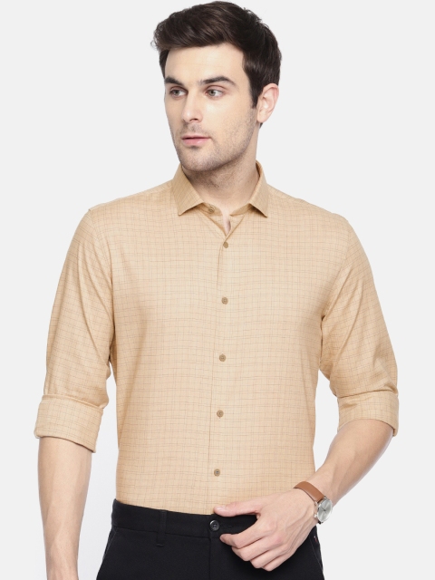 Louis Philippe Ath.Work Men Beige & Maroon Super Slim Fit Checked Smart Casual Shirt
Louis Philippe Ath.Work Men Beige & Maroon Super Slim Fit Checked Smart Casual Shirt