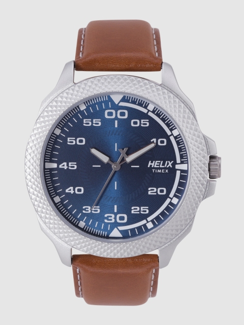 Helix Men Navy Blue Analogue Watch TW034HG02