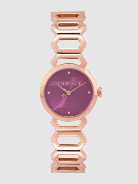 ESPRIT Women Purple Analogue Watch ES1L021M0055