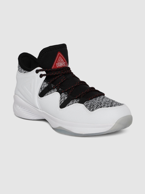 PEAK Men Charcoal Basketball Shoes
