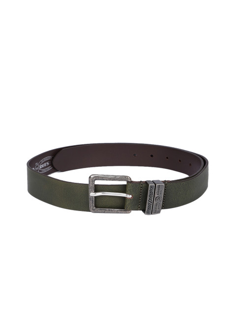 DIESEL Men Green Solid Leather Belt
DIESEL Men Green Solid Leather Belt