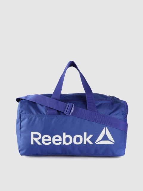 Reebok Unisex Blue & White Brand Logo Print Small Active Core Grip Training Duffel Bag
Reebok Unisex Blue & White Brand Logo Print Small Active Core Grip Training Duffel Bag