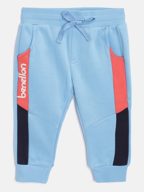 United Colors of Benetton Boys Blue & Pink Solid Joggers with Brand Logo Print Detail
United Colors of Benetton Boys Blue & Pink Solid Joggers with Brand Logo Print Detail