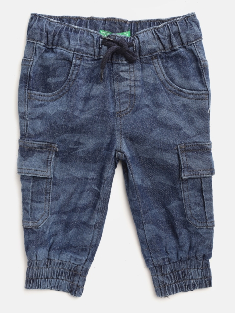 United Colors of Benetton Boys Navy Camouflage Print Regular Fit Printed Cargo Joggers, Navy blue
United Colors of Benetton Boys Navy Camouflage Print Regular Fit Printed Cargo Joggers, Navy blue