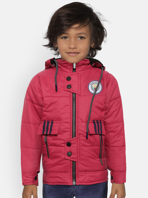 GAME BEGINS Boys Red Solid Padded Jacket with Detachable Hood
GAME BEGINS Boys Red Solid Padded Jacket with Detachable Hood