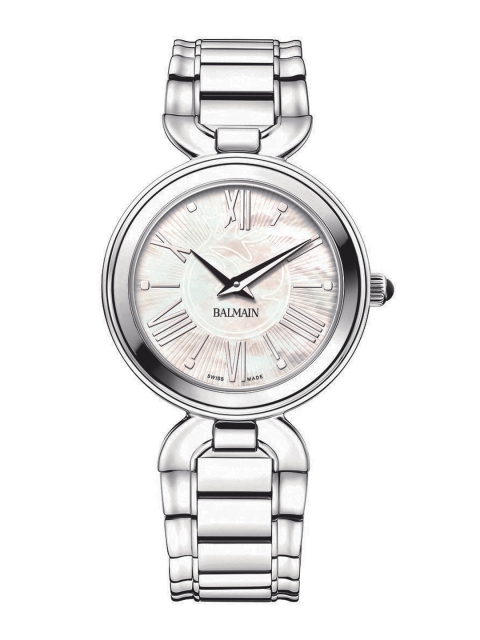 Balmain MADRIGAL LADY II Off-White Swiss Made Mother of Pearl Analogue Watch B48913383
Balmain MADRIGAL LADY II Off-White Swiss Made Mother of Pearl Analogue Watch B48913383