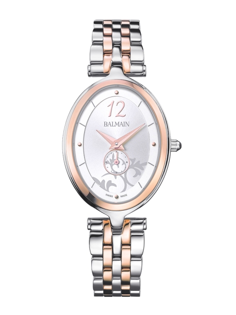 Balmain Haute Elegance Oval Women Silver-Toned Swiss Made Analogue Watch B81183316
Balmain Haute Elegance Oval Women Silver-Toned Swiss Made Analogue Watch B81183316