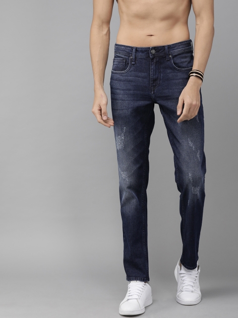 The Roadster Lifestyle Co Men Blue Slim Tapered Fit Mid-Rise Low Distress Stretchable Jeans
The Roadster Lifestyle Co Men Blue Slim Tapered Fit Mid-Rise Low Distress Stretchable Jeans