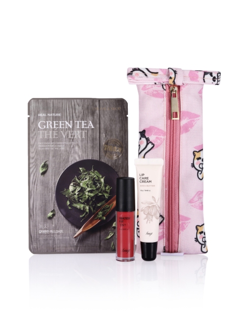The Face Shop Lip Squared Combo, Pink