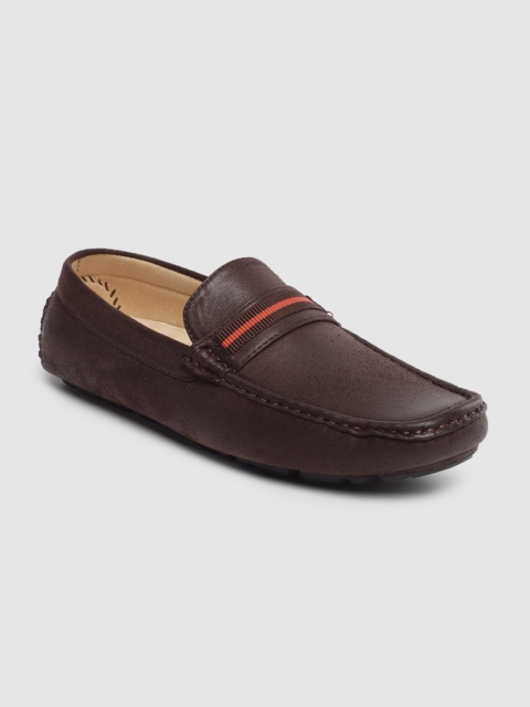 Tresmode Men Brown Driving Shoes