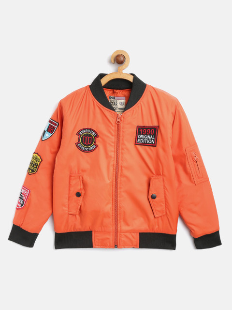 Duke Boys Orange Solid Bomber Jacket
Duke Boys Orange Solid Bomber Jacket