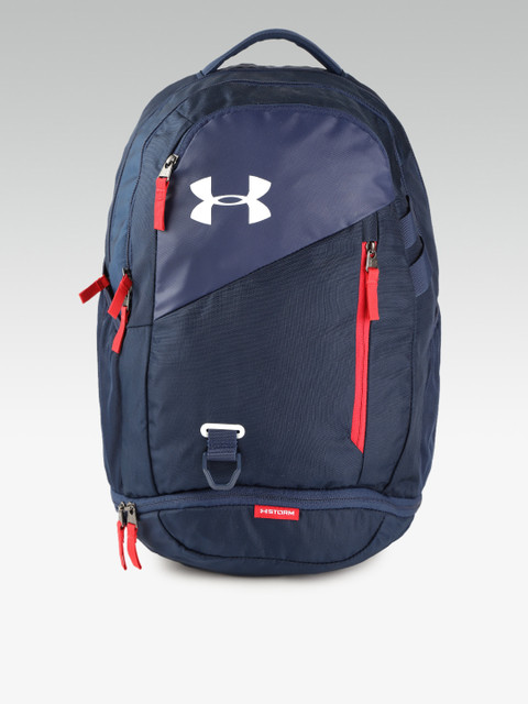UNDER ARMOUR Unisex Navy Blue Solid Hustle 4.0 Laptop Backpack 
UNDER ARMOUR Unisex Navy Blue Solid Hustle 4.0 Laptop Backpack