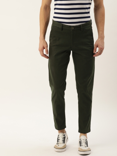 Allen Solly Sport Men Olive Green Wimbledon Cropped Fit Self Design Regular Trousers
Allen Solly Sport Men Olive Green Wimbledon Cropped Fit Self Design Regular Trousers
