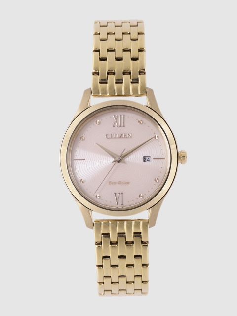 Citizen Women Rose Gold Analogue Watch