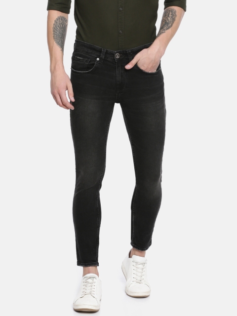 SPYKAR Men Black Kano Slim Tapered Fit Cropped Low-Rise Clean Look Stretchable Jeans
SPYKAR Men Black Kano Slim Tapered Fit Cropped Low-Rise Clean Look Stretchable Jeans