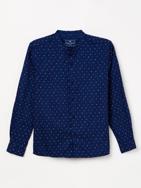 Fame Forever by Lifestyle Boys Printed Navy Blue & Yellow Slim Fit Casual Shirt
Fame Forever by Lifestyle Boys Printed Navy Blue & Yellow Slim Fit Casual Shirt