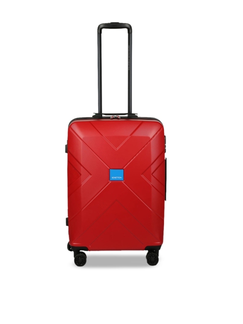 United Colors of Benetton Red 360-Degree Rotation Water Resistant Medium Trolley Bag
United Colors of Benetton Red 360-Degree Rotation Water Resistant Medium Trolley Bag