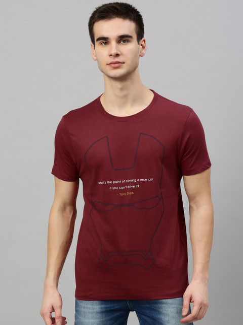 Kook N Keech Marvel Men Maroon Printed Round Neck T-shirt
Kook N Keech Marvel Men Maroon Printed Round Neck T-shirt