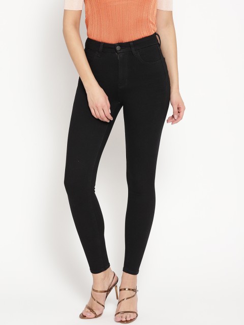 AMERICAN EAGLE OUTFITTERS Women Black Regular Fit Mid-Rise Clean Look Stretchable Jeans
AMERICAN EAGLE OUTFITTERS Women Black Regular Fit Mid-Rise Clean Look Stretchable Jeans