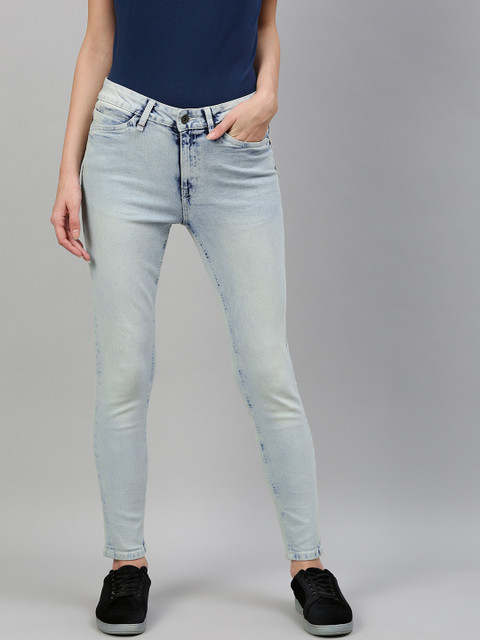 The Roadster Lifestyle Co Women Blue Skinny Fit Mid-Rise Clean Look Stretchable Jeans
The Roadster Lifestyle Co Women Blue Skinny Fit Mid-Rise Clean Look Stretchable Jeans