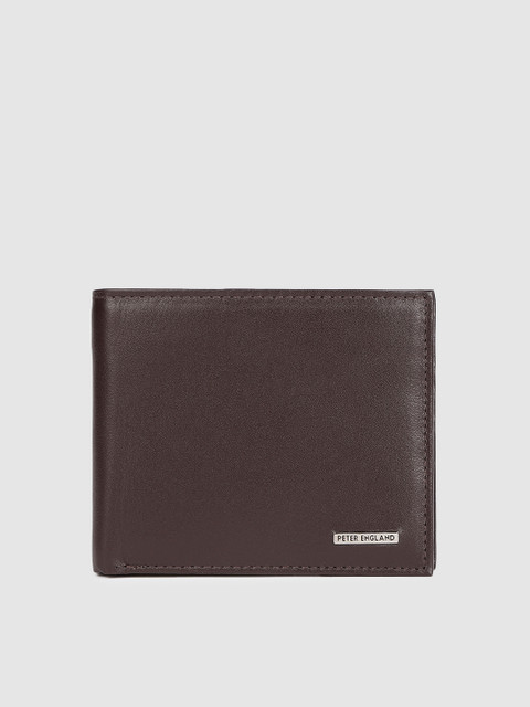 Peter England Men Brown Solid Two Fold Leather Wallet
Peter England Men Brown Solid Two Fold Leather Wallet