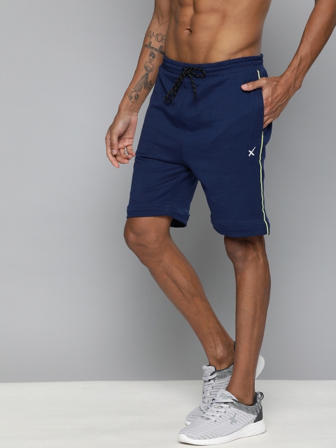 HRX by Hrithik Roshan Men Navy Blue Solid Slim Fit Lycra Lifestyle Convertible Track Pants
HRX by Hrithik Roshan Men Navy Blue Solid Slim Fit Lycra Lifestyle Convertible Track Pants