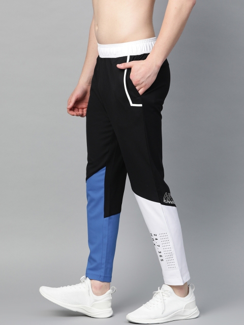 HRX by Hrithik Roshan Men Black & White Slim Fit Colourblocked Lycra Running Track Pants
HRX by Hrithik Roshan Men Black & White Slim Fit Colourblocked Lycra Running Track Pants