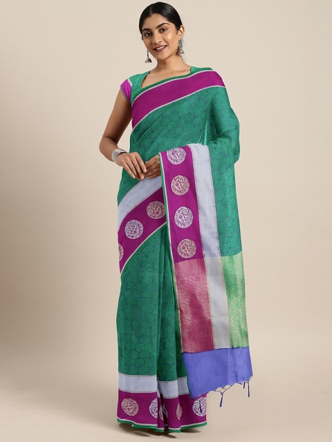 The Chennai Silks Classicate Teal Green & Navy Blue Organza Woven Design Banarasi Saree
The Chennai Silks Classicate Teal Green & Navy Blue Organza Woven Design Banarasi Saree