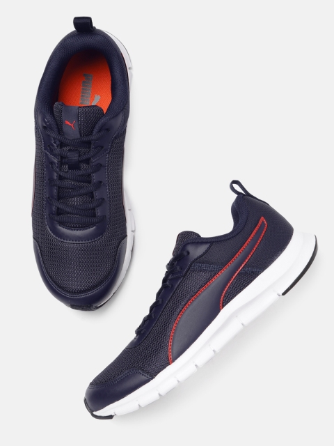 Puma Men Navy Blue Keen Sneakers