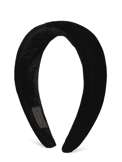ToniQ Black Solid Hairband