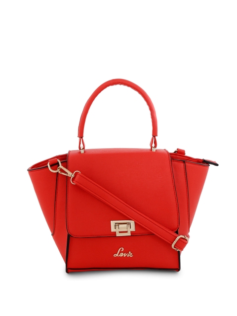 Lavie Mauve Solid Satchel