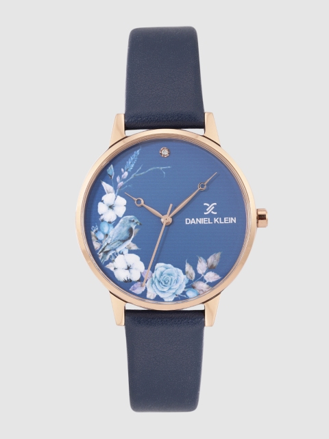 Daniel Klein Women Blue Analogue Watch DK.1.12338-3