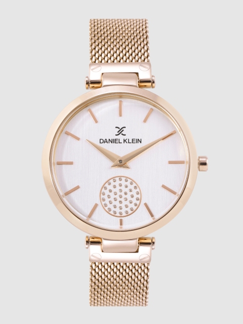 Daniel Klein Women Silver-Toned Analogue Watch DK.1.12309-2