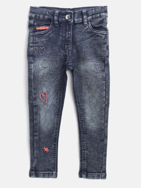 COOL CLUB Girls Navy Blue Acid Wash Regular Fit Mid-Rise Clean Look Stretchable Jeans
COOL CLUB Girls Navy Blue Acid Wash Regular Fit Mid-Rise Clean Look Stretchable Jeans