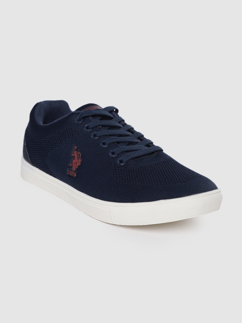 U.S. Polo Assn. Men Navy Blue Sneakers