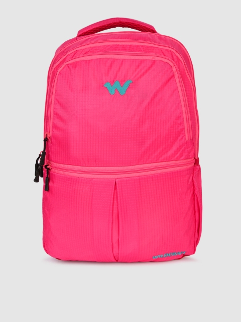 Wildcraft Unisex Pink Solid Backpack
