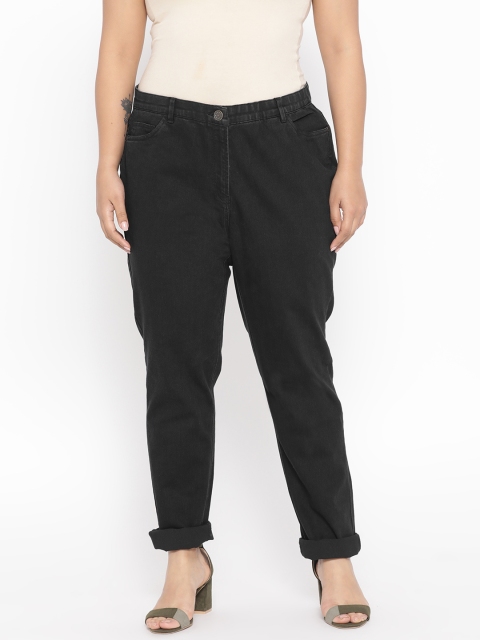 Revolution Plus Size Women Black Regular Fit Mid-Rise Clean Look Stretchable Jeans
Revolution Plus Size Women Black Regular Fit Mid-Rise Clean Look Stretchable Jeans